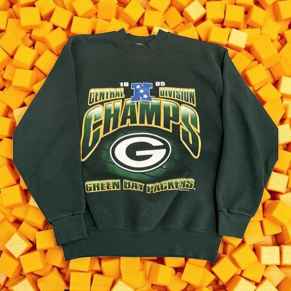 Vintage 1995 Salem Green Bay Packers NFL Sweatshirt Men’s Large - Picture 1 of 5